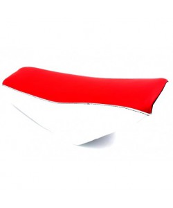 Selle confort ROUGE/BLANCHE type CRF-50 Dirt bike
