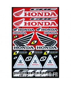 Planche de stickers HONDA one industrie